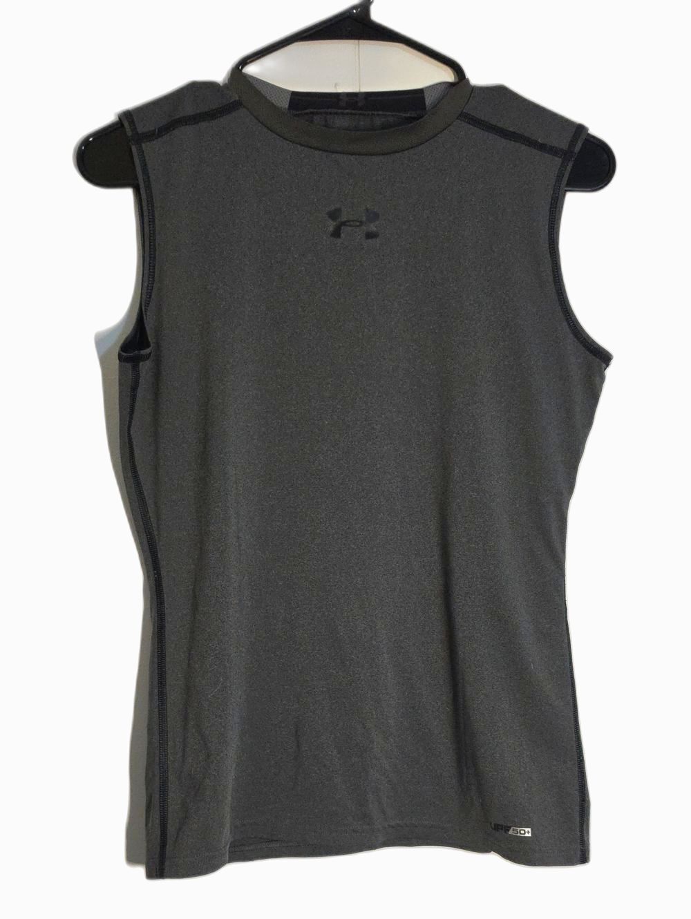 Youth Under Armour Grey Heatgear Tank top YXL